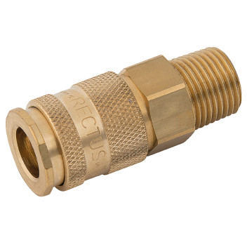 1/2\" BSPT Male Coupling