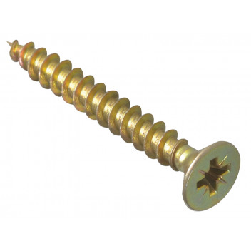 ForgeFix Multi-Purpose Pozi Compatible Screw CSK ST ZYP 6.0 x 40mm Box 200