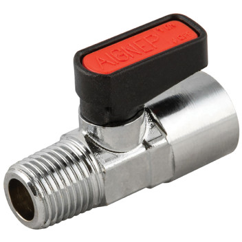 1/4\"BSPT x 1/8\"BSPF Brass Ball Valve Gas Mini