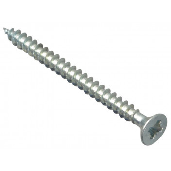 ForgeFix Multi-Purpose Pozi Compatible Screw CSK ST ZP 4 x 50mm Box 200