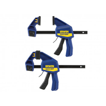 IRWIN Quick-Grip Quick-Change Medium-Duty Bar Clamp 150mm (6in) Twin Pack