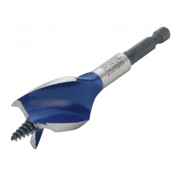 IRWIN Blue Groove 6X Stubby Wood Bit 25 x 100mm