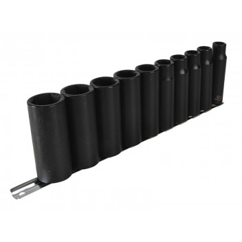 Teng 9126 Deep Impact Socket Set of 10 Metric 1/2in Drive