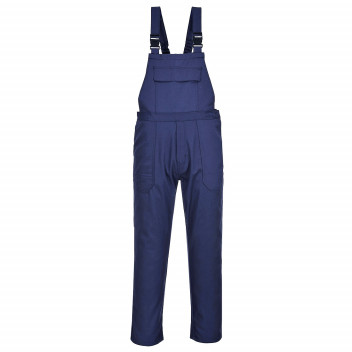 BIZ4 Bizweld Bib and Brace Navy Small