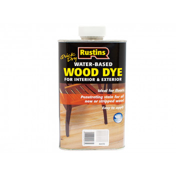 Rustins Quick Dry White Wood Dye 1 litre