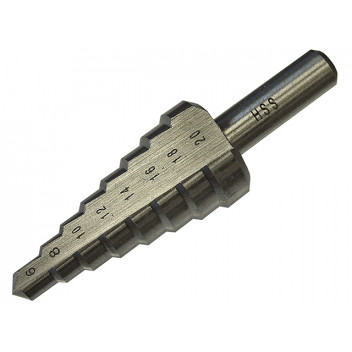 Faithfull HSS Step Drill Bit 6-20mm