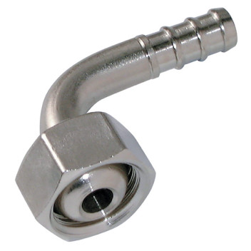 13MM ID HOSE X 1/2\" 90? ELBOW CONE BRASS