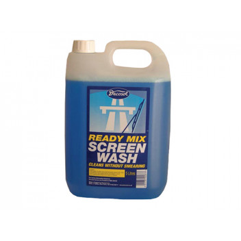 Decosol Ready Mixed Screenwash All Seasons Formula 5 litre