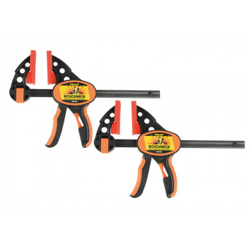 Roughneck Ratcheting Bar Clamp & Separator 152mm (6in) Twin Pack