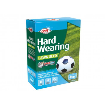 DOFF Hard Wearing Lawn Seed 1kg