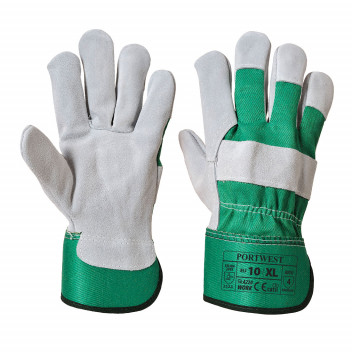 A220 Premium Chrome Rigger Glove Green 3 XL