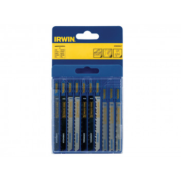 IRWIN Jigsaw Blade Set Assorted 10 Piece Set