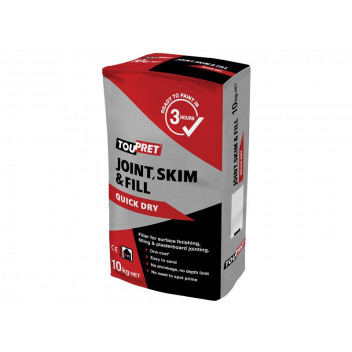 Toupret Quick Dry Joint Skim & Fill 10kg