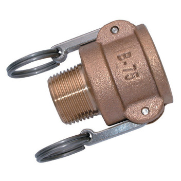 2.1/2\"BSPT MALE CAMLOCK TYPE B BRASS
