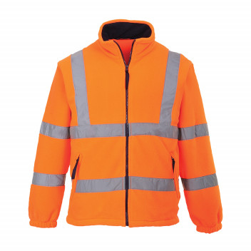 F300 Hi-Vis Mesh Lined Fleece Orange 3 XL