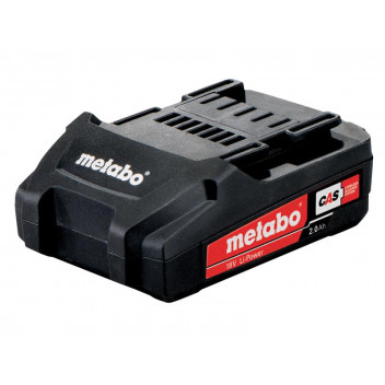 Metabo Slide Battery Pack 18V 2.0Ah Li-ion