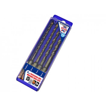 Faithfull SDS Plus Drill Bit Set, 4 Piece 5.5-8mm