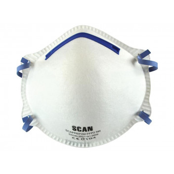 Scan Moulded Disposable Mask FFP2 Protection (Pack 20)