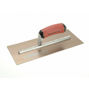 MPB7GSD Pre-Worn PermaShape Finishing Gold S/S Trowel DuraSoft 12 x 5in