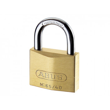 ABUS Mechanical 65/40mm Brass Padlock Master Keyed MK65401