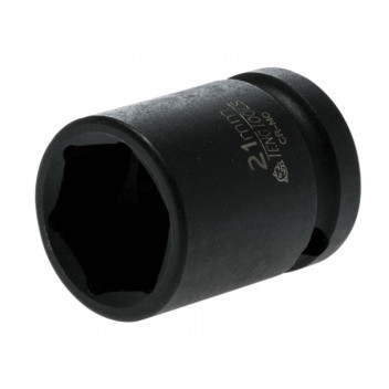 Teng Impact Socket Hexagon 6-Point 1/2in Drive 21mm
