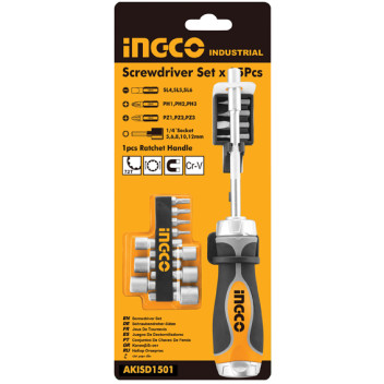 15 IN 1 RATCHET SCREWDRIVER SET