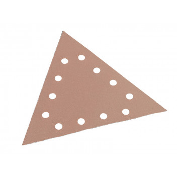 Flex Power Tools Sanding Paper Hook & Loop Triangle 80 Grit Pack 25