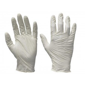 Scan Vinyl Gloves - L (Box 100)