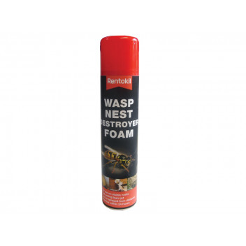 Rentokil Wasp Nest Destroy Foam Aerosol 300ml