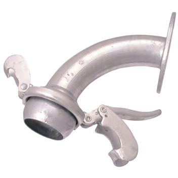 LEVER LOCK 90 MALE FLANGED TABLE D 4