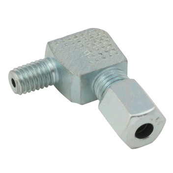 4MM X M8X1 ELBOW STEEL LUB SYSTEM
