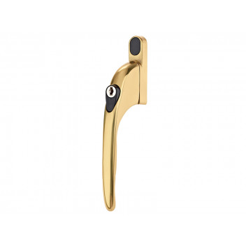 Yale Locks PVCu Window Handle Polished Brass Finish