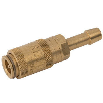04MM HOSE TAIL COUPLING DS BRASS