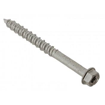 ForgeFix TechFast Masonry Screw TORX Compatible Hex 6.3 x 70mm (Box 100)