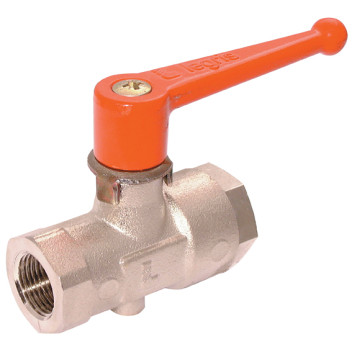 1/4\"BSPF x 7mm 12mm OD Ball Valve 2/2 with Push-in