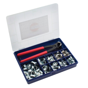 9-11MM TO 22-25MM O-CLIP KIT MILD STEEL