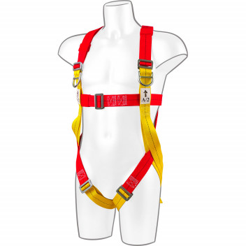 FP10 Portwest 2 Point Plus Harness Red