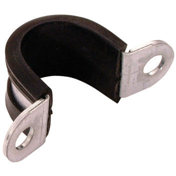 16MM OD PIPE CLIP U M/STEEL 15MM BAND