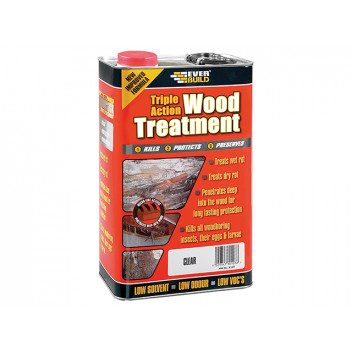 Everbuild Triple Action Wood Treatment 5 litre