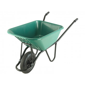 Walsall 120L Green Monarch Polypropylene Wheelbarrow
