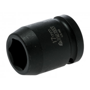 Teng Impact Socket Hexagon 6-Point 1/2in Drive 17mm