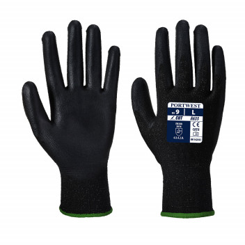 A635 Eco-Cut Glove Black Small