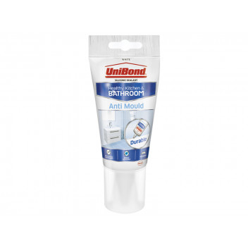 Unibond Anti-Mould Kitchen & Bathroom Sealant Tube White 147g