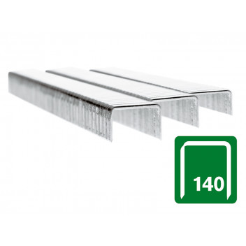 Rapid 140/10 10mm Galvanised Staples Box 5000