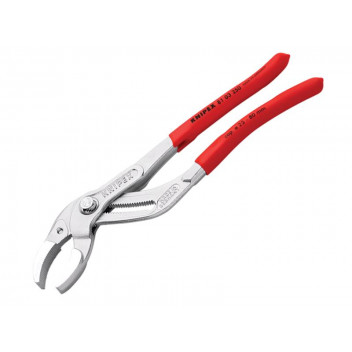 Knipex Plastic Pipe Grip Pliers Chrome 250mm - 80mm Capacity