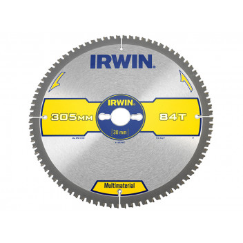 IRWIN Multi Material Circular Saw Blade 305 x 30mm x 84T TCG