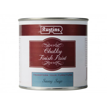 Rustins Chalky Finish Paint Savoy Sage 250ml