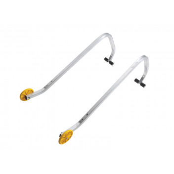 Zarges Roof Hooks with Wheels (1 pair)