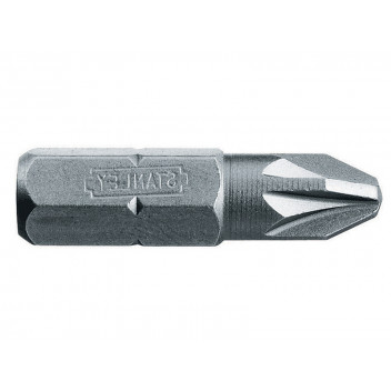 Stanley Tools Pozidriv Bits PZ1 x 25mm (Box 25)
