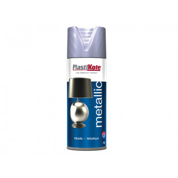 PlastiKote Metallic Spray Silver 400ml